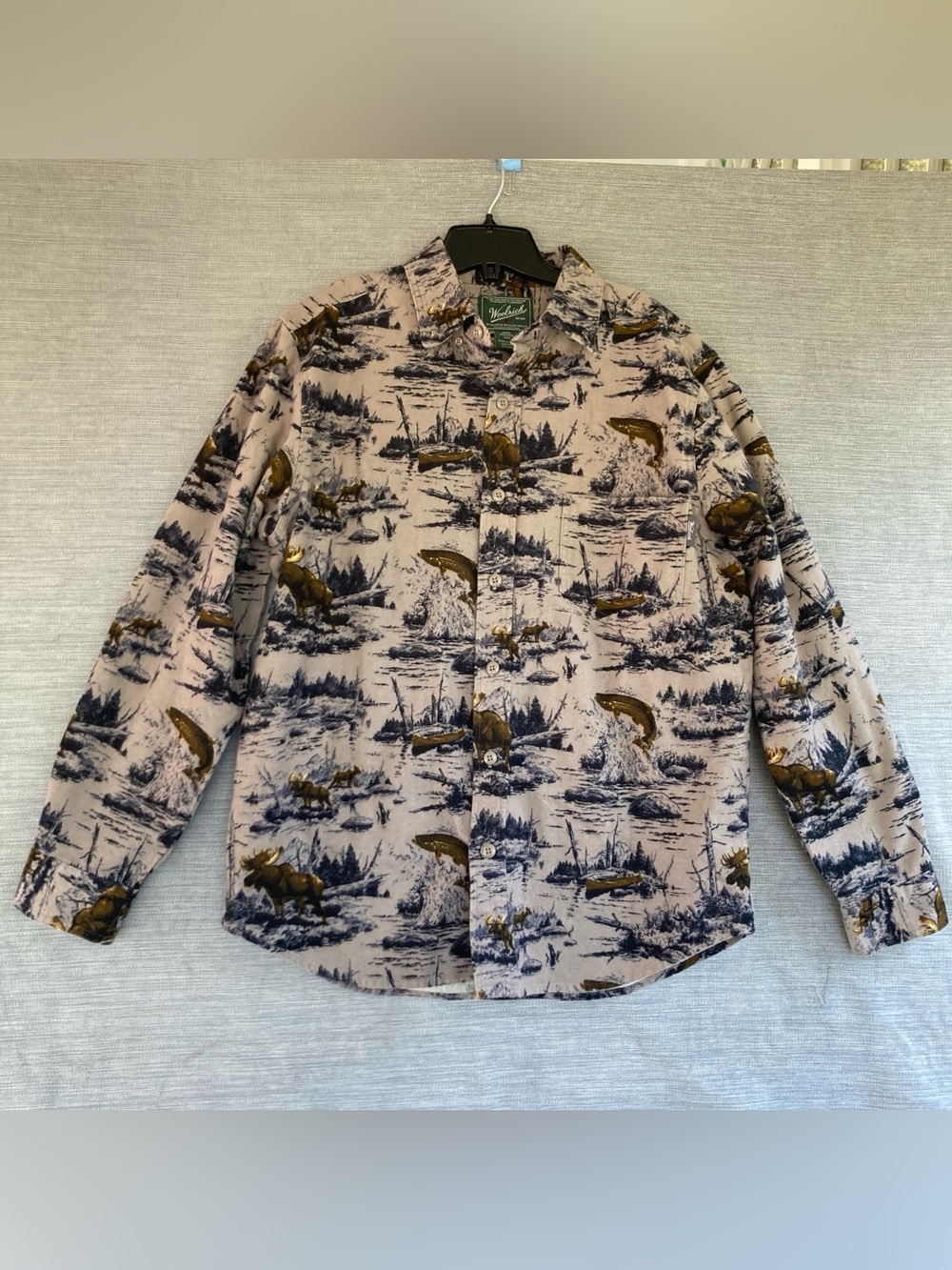 Woolrich Shirt Outdoor Hunting Men’s